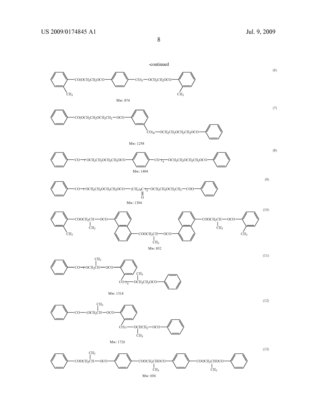 Optical Compensating Resin Film for Polarizing Plate, Method for Manufacturing Optical Compensating Resin Film, Polarizing Plate and Liquid Crystal Display Device - diagram, schematic, and image 11