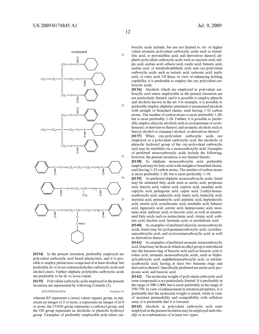 Optical Compensating Resin Film for Polarizing Plate, Method for Manufacturing Optical Compensating Resin Film, Polarizing Plate and Liquid Crystal Display Device - diagram, schematic, and image 15