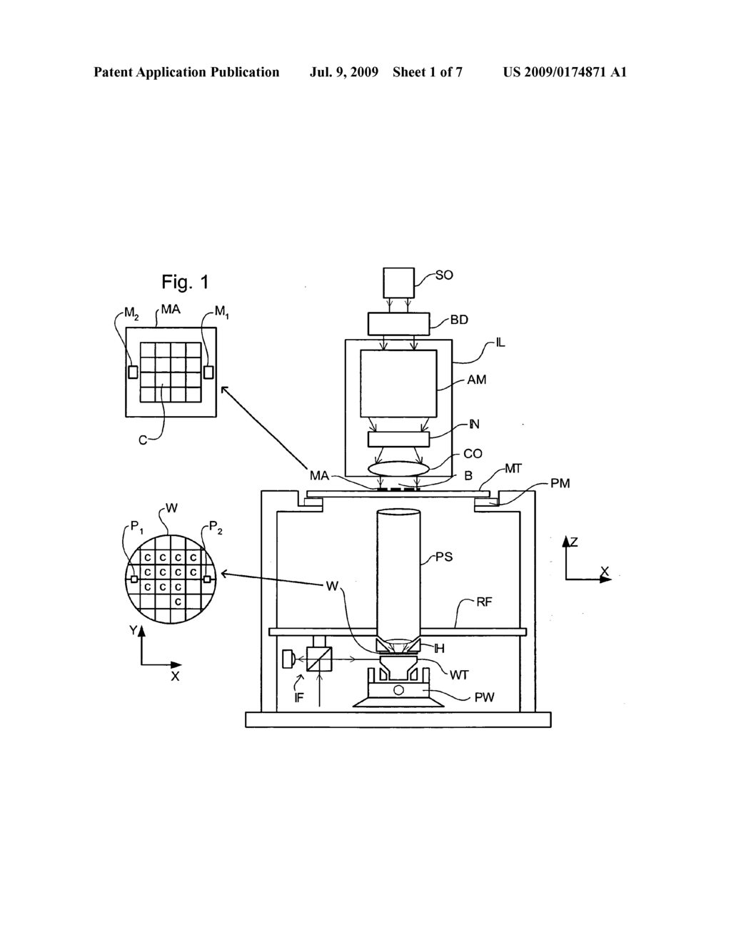 Lithographic apparatus and method of cleaning a surface of an immersion lithographic apparatus - diagram, schematic, and image 02