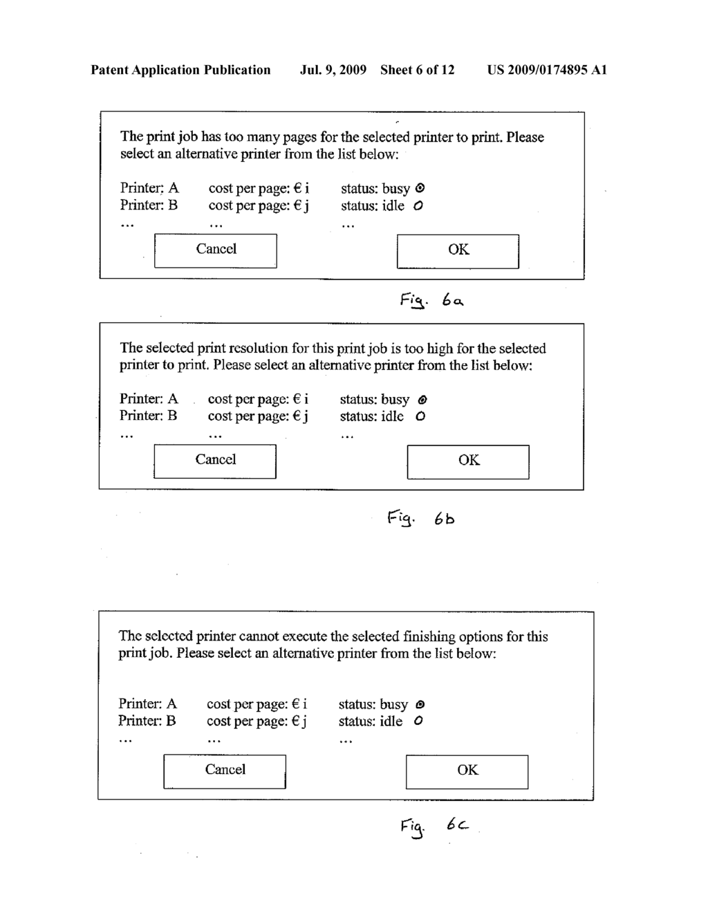 METHOD AND APPARATUS FOR CONTROLLING ROUTING OF PRINT JOBS - diagram, schematic, and image 07