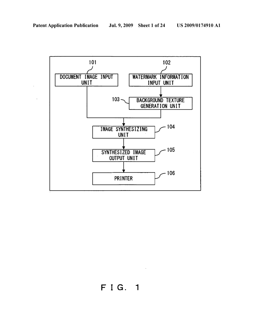 DIGITAL WATERMARK EMBEDDING APPARATUS AND DIGITAL WATERMARK DETECTING APPARATUS - diagram, schematic, and image 02