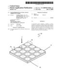 Micromirror device with a single address electrode diagram and image