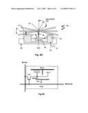 Micromirror device with a single address electrode diagram and image