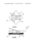 Micromirror device with a single address electrode diagram and image