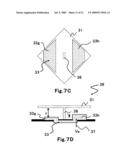 Micromirror device with a single address electrode diagram and image