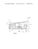 Micromirror device with a single address electrode diagram and image