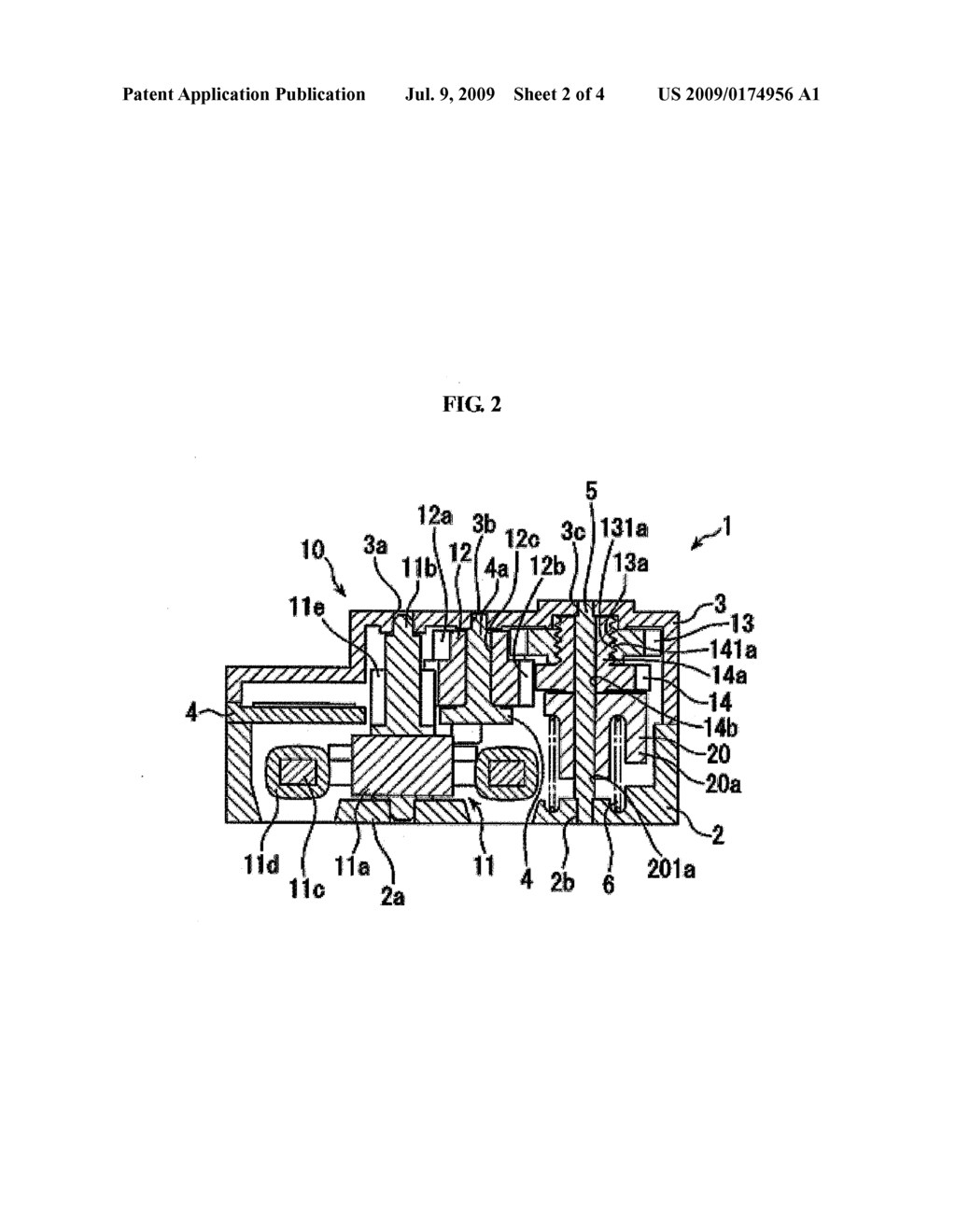 LENS DRIVE DEVICE - diagram, schematic, and image 03