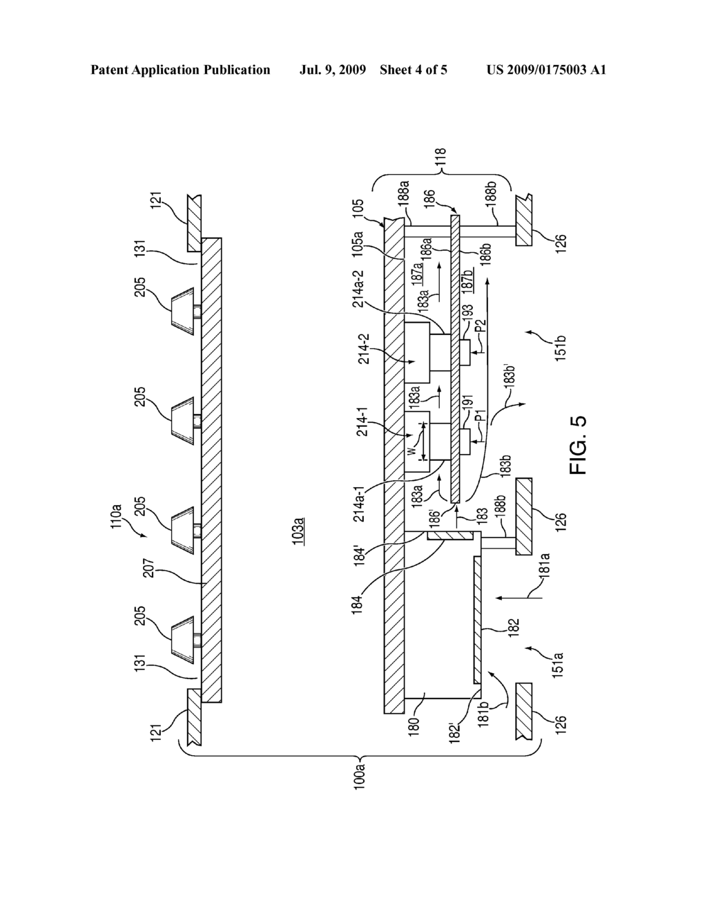 SYSTEMS AND METHODS FOR COOLING ELECTRONIC DEVICES USING AIRFLOW DIVIDERS - diagram, schematic, and image 05