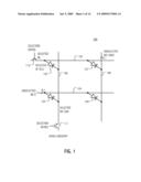 CURRENT SENSING METHOD AND APPARATUS FOR A MEMORY ARRAY diagram and image