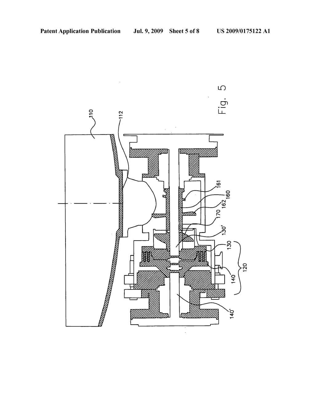 Homogenizer Device Having Horizontally Mounted Gear Rims - diagram, schematic, and image 06