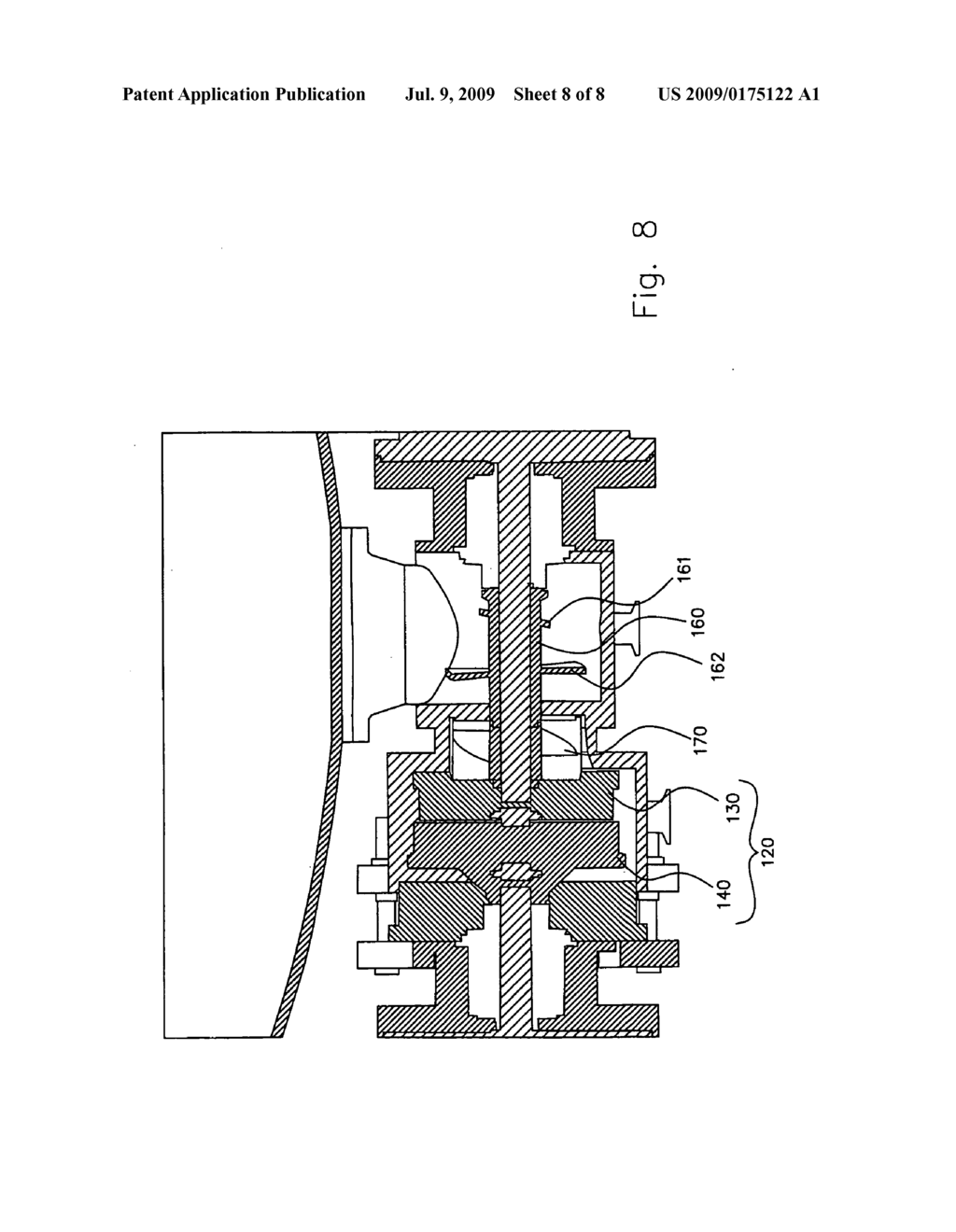 Homogenizer Device Having Horizontally Mounted Gear Rims - diagram, schematic, and image 09