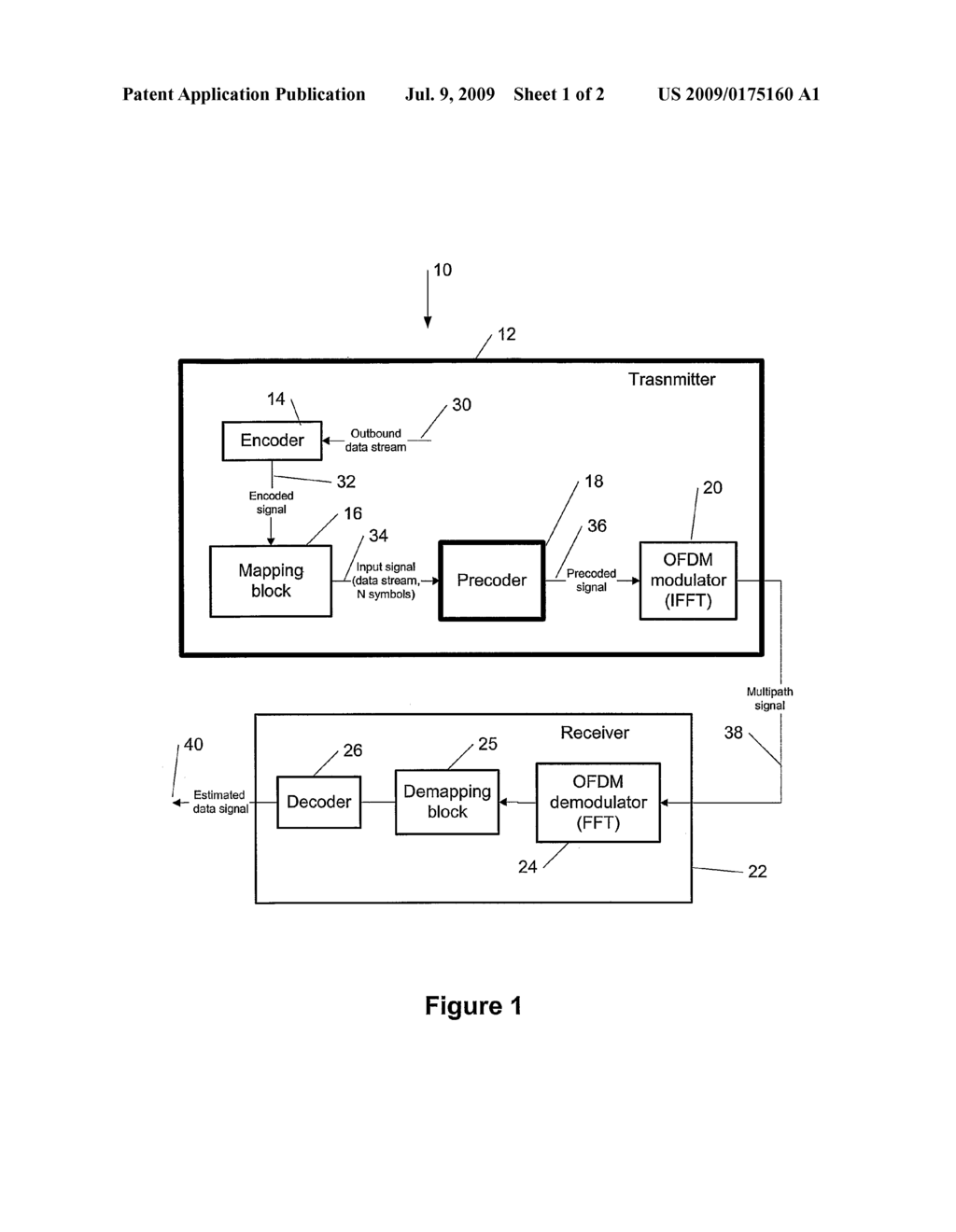 Precoder Matrix for Multichannel Transmission - diagram, schematic, and image 02