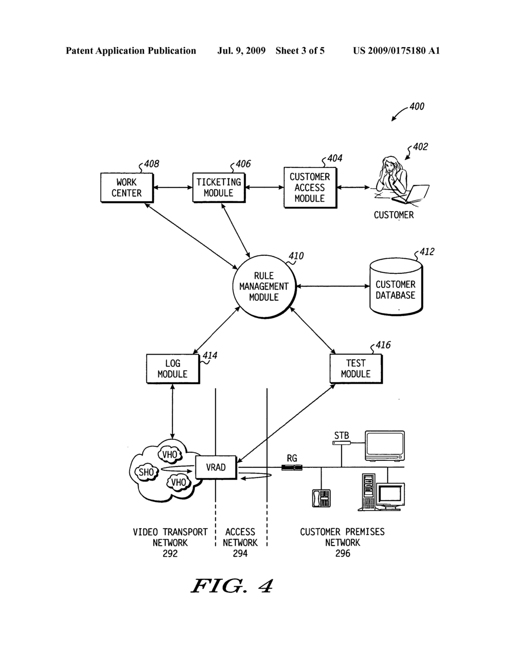 Method and System of Addressing a Condition Experienced by a Customer When Using A Network - diagram, schematic, and image 04