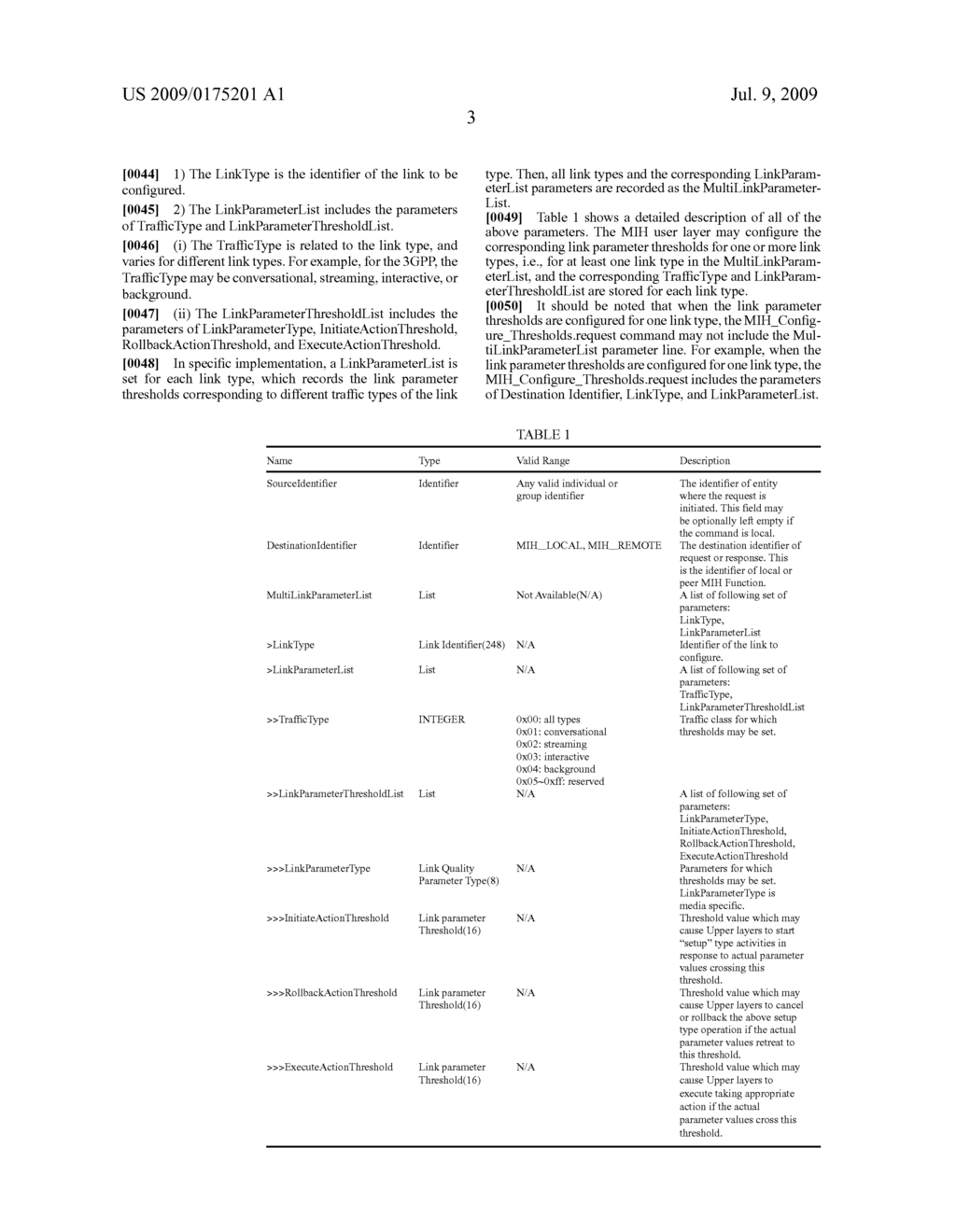 METHOD AND APPARATUS FOR CONFIGURING LINK PARAMETER THRESHOLDS - diagram, schematic, and image 09