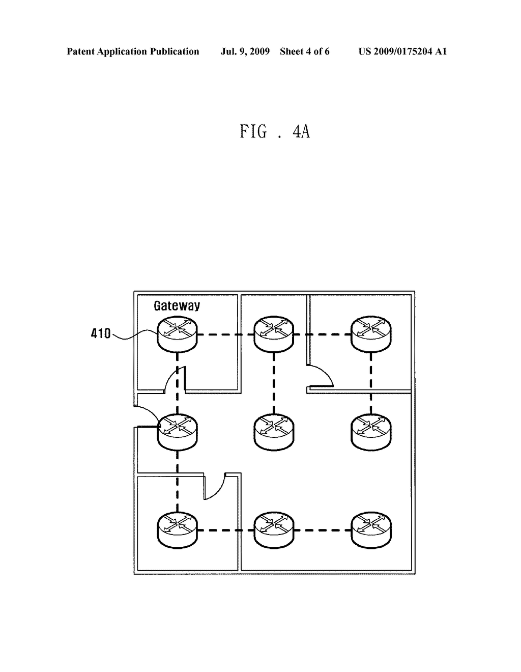 GATEWAY SELECTION METHOD FOR WIRELESS MESH NETWORK - diagram, schematic, and image 05