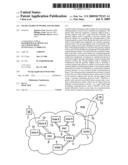 Packet radio network and method diagram and image