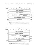 Packet radio network and method diagram and image