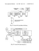 Packet radio network and method diagram and image