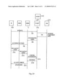 Packet radio network and method diagram and image