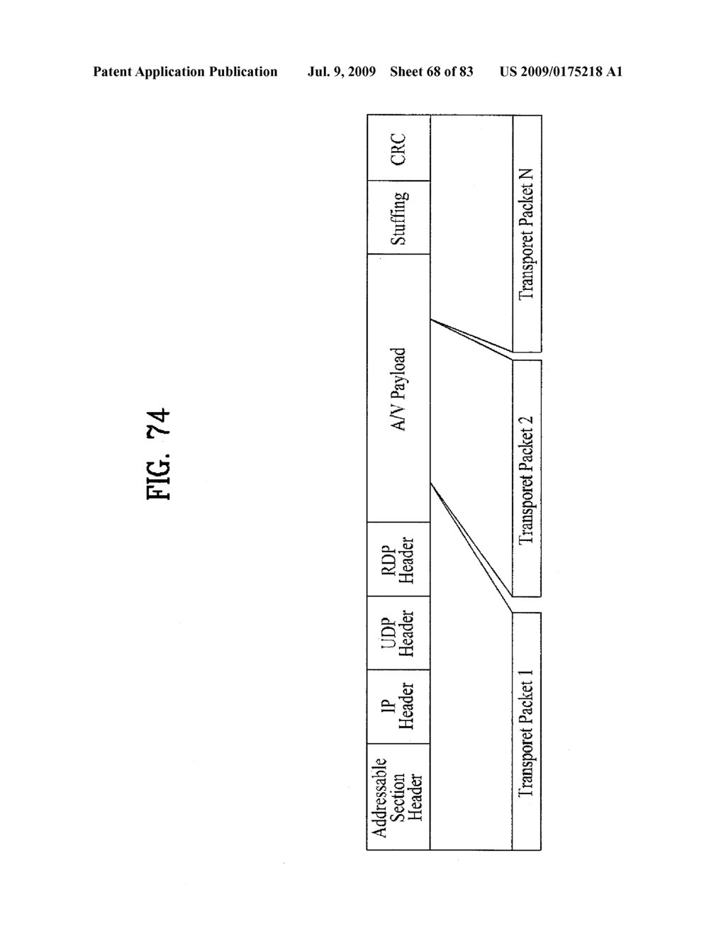 DIGITAL BROADCAST SYSTEM FOR TRANSMITTING/RECEIVING DIGITAL BROADCAST DATA, AND DATA PROCESSING METHOD FOR USE IN THE SAME - diagram, schematic, and image 69