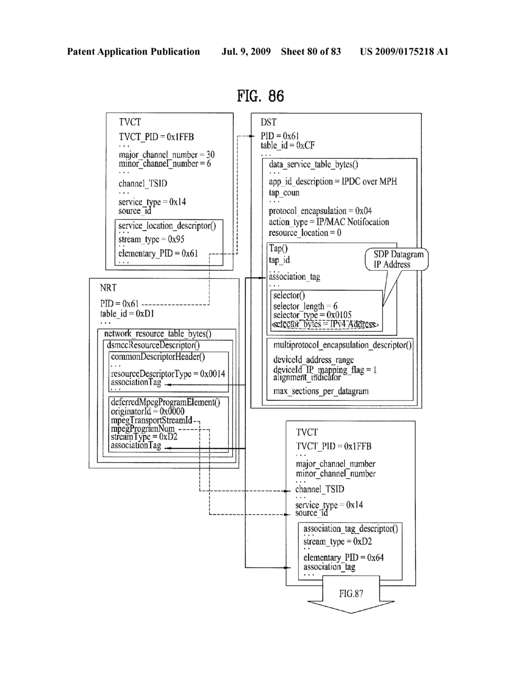 DIGITAL BROADCAST SYSTEM FOR TRANSMITTING/RECEIVING DIGITAL BROADCAST DATA, AND DATA PROCESSING METHOD FOR USE IN THE SAME - diagram, schematic, and image 81