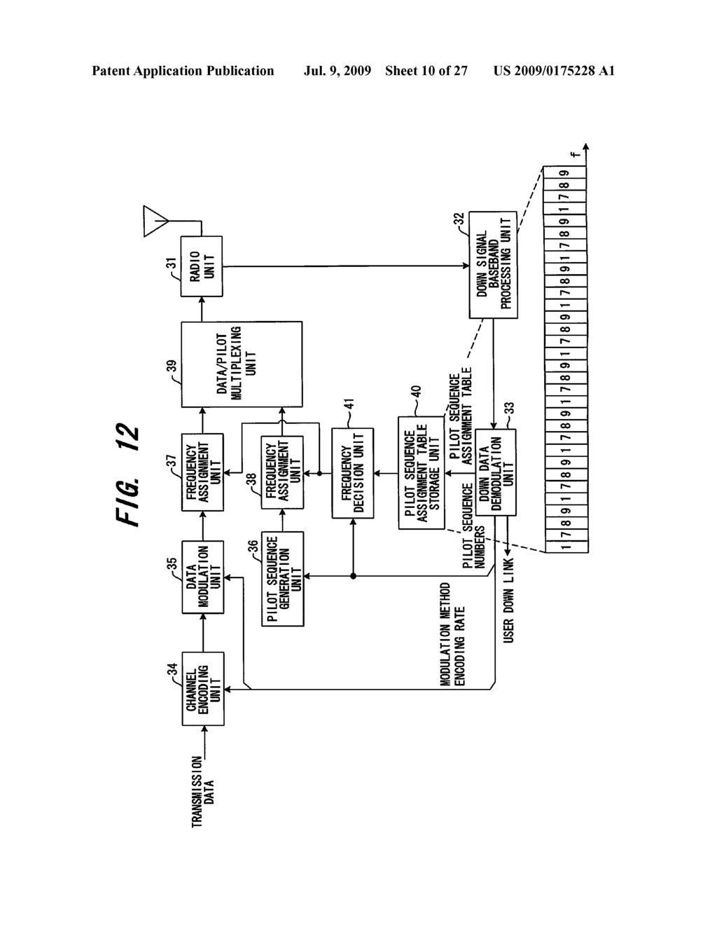 Base Station And Method Of Assigning Frequencies To Pilot Sequences - diagram, schematic, and image 11