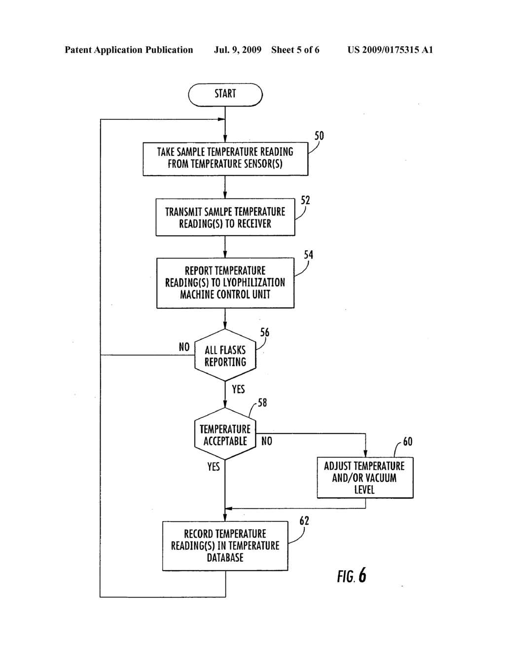 Wireless temperature sensing system for lyophilization processes - diagram, schematic, and image 06