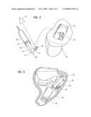 Assembly device for a component of a hearing apparatus and corresponding method diagram and image