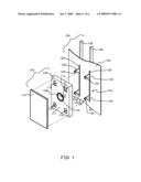 ON-WALL LOUDSPEAKER AND MOUNTING APPARATUS diagram and image