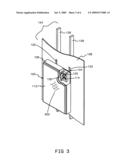 ON-WALL LOUDSPEAKER AND MOUNTING APPARATUS diagram and image