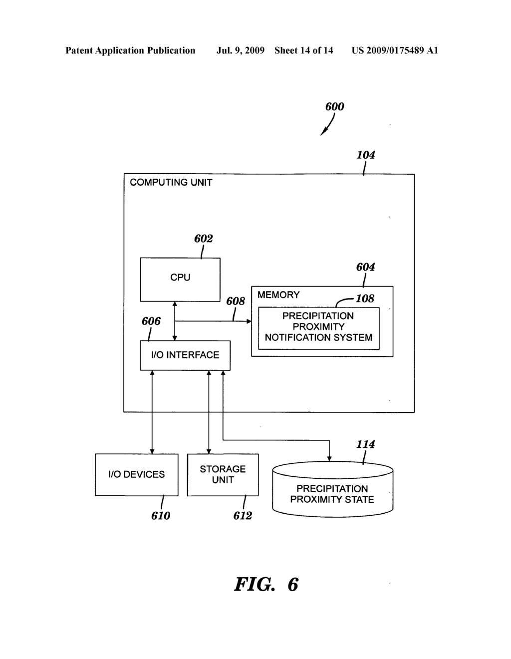 AUTOMATICALLY GENERATING PRECIPITATION PROXIMITY NOTIFICATIONS - diagram, schematic, and image 15