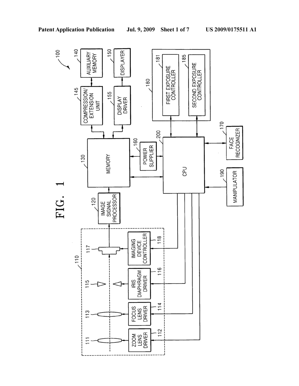 Digital photographing apparatus and method of controlling the same - diagram, schematic, and image 02