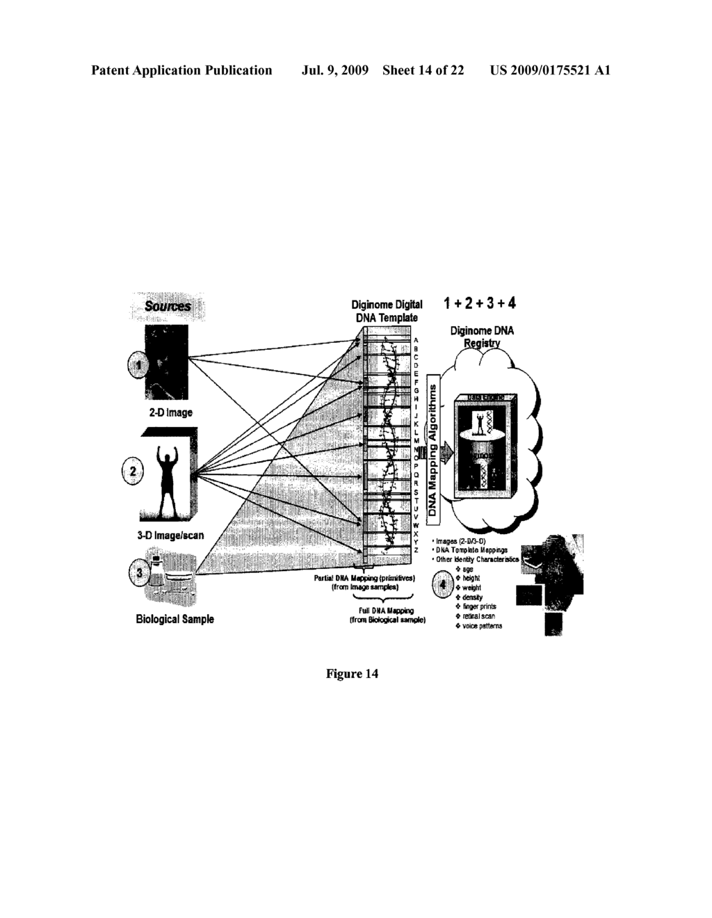 Method and System for Creating and Embedding Information in Digital Representations of a Subject - diagram, schematic, and image 15
