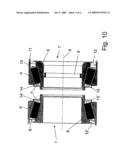 INTERCHANGEABLE WHEEL BEARING UNIT, FOR EXAMPLE FOR COMMERCIAL VEHICLES AND METHOD FOR ASSEMBLING A WHEEL BEARING UNIT diagram and image