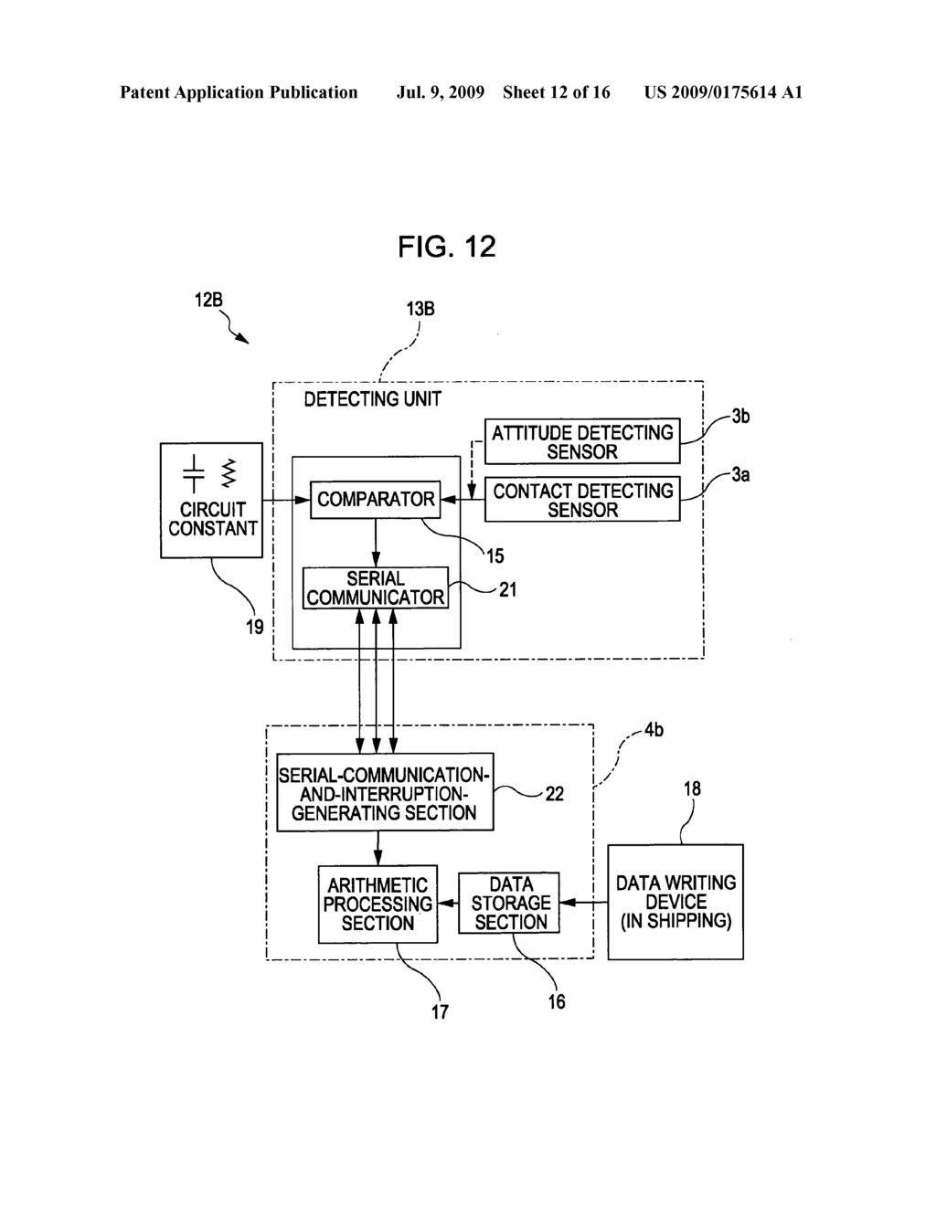 Image capturing device and activation method therefor - diagram, schematic, and image 13