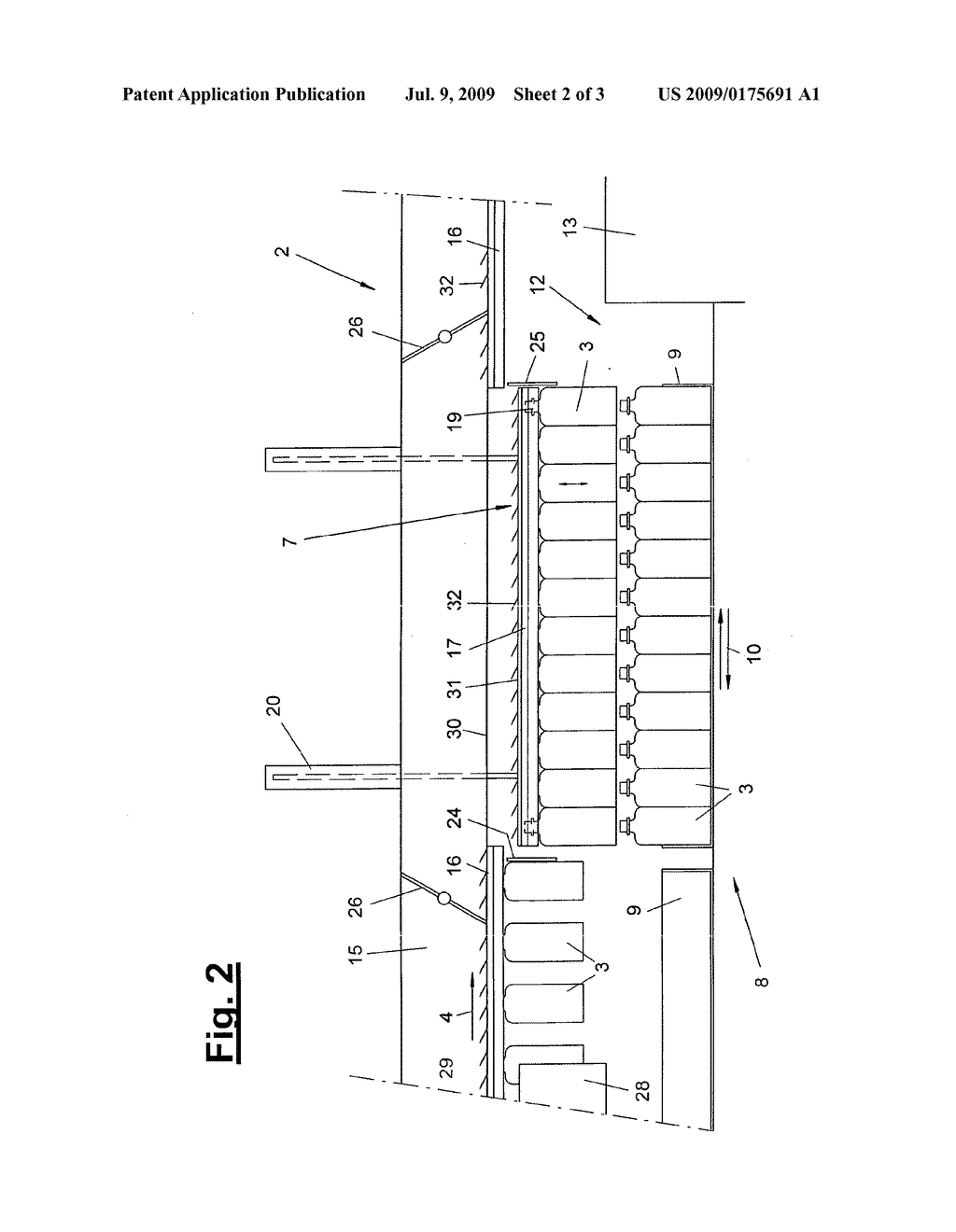 PNEUMATIC CONVEYOR FOR BOTTLES - diagram, schematic, and image 03