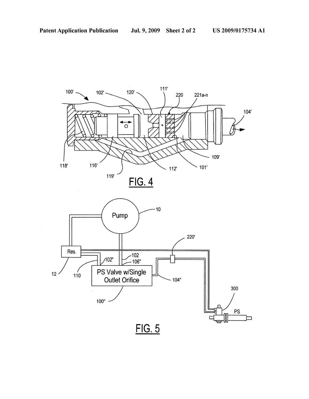 Power Steering Pump Flow Control - diagram, schematic, and image 03