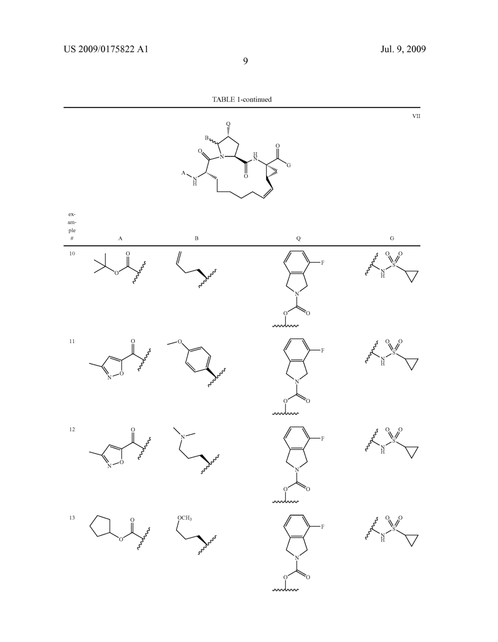 C5-SUBSTITUTED, PROLINE-DERIVED, MACROCYCLIC HEPATITIS C SERINE PROTEASE INHIBITORS - diagram, schematic, and image 10