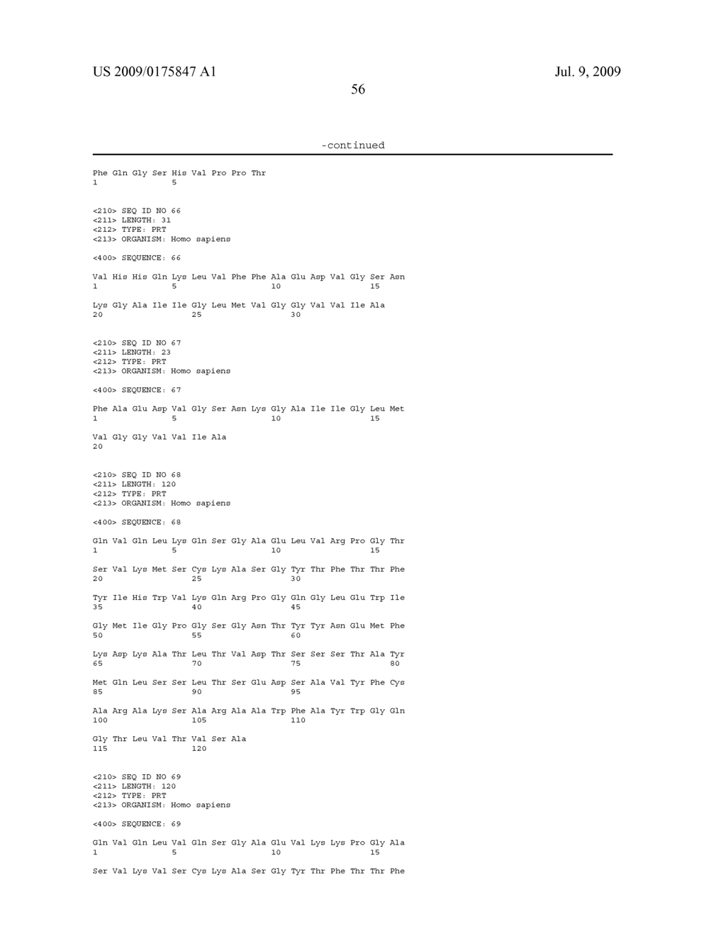 HUMANIZED ANTIBODIES TO AB (20-42) GLOBULOMER AND USES THEREOF - diagram, schematic, and image 70