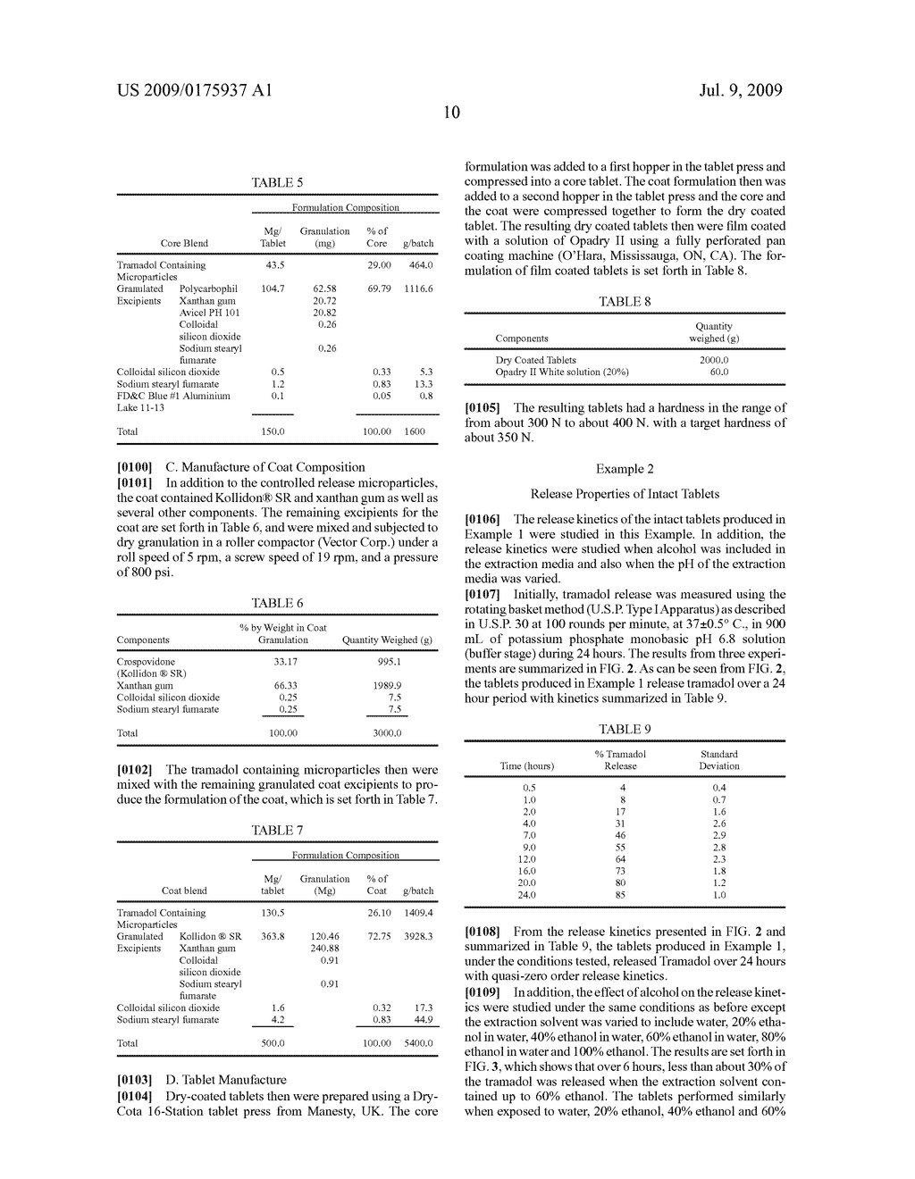 Misuse Preventative, Controlled Release Formulation - diagram, schematic, and image 25