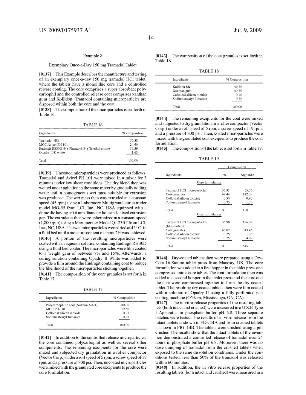 Misuse Preventative, Controlled Release Formulation - diagram, schematic, and image 29