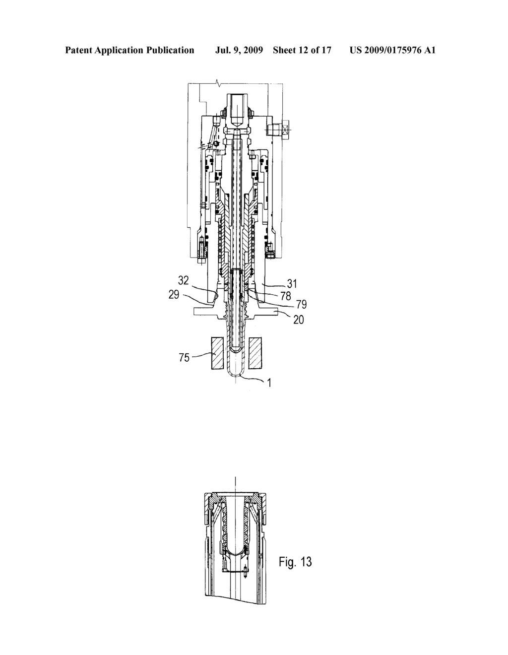 APPARATUS FOR COMPRESSION MOULDING OBJECTS - diagram, schematic, and image 13