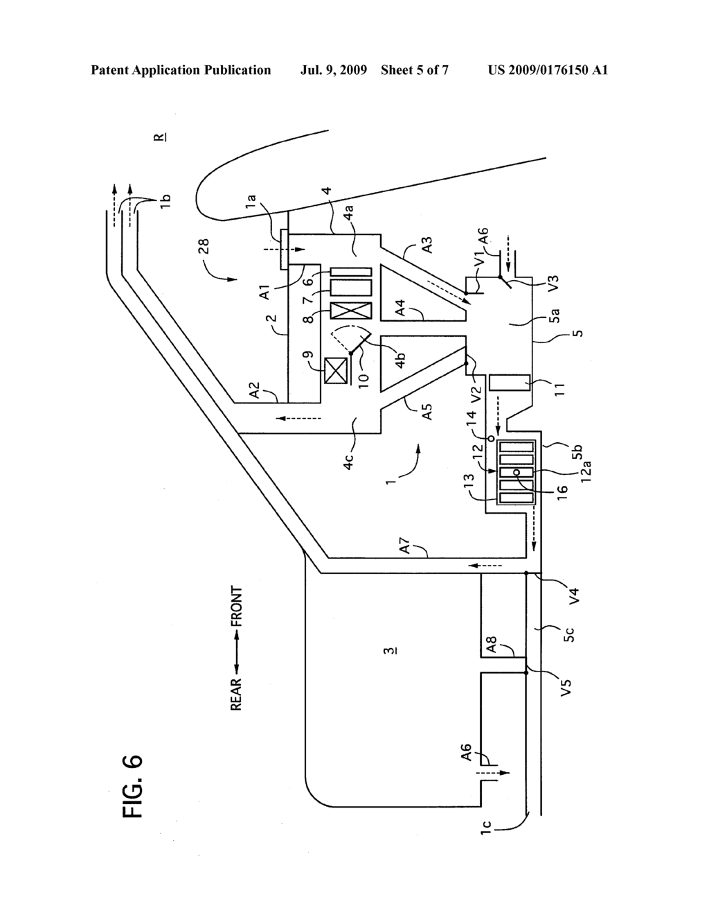 BATTERY TEMPERATURE CONTROL DEVICE OF VEHICLE - diagram, schematic, and image 06