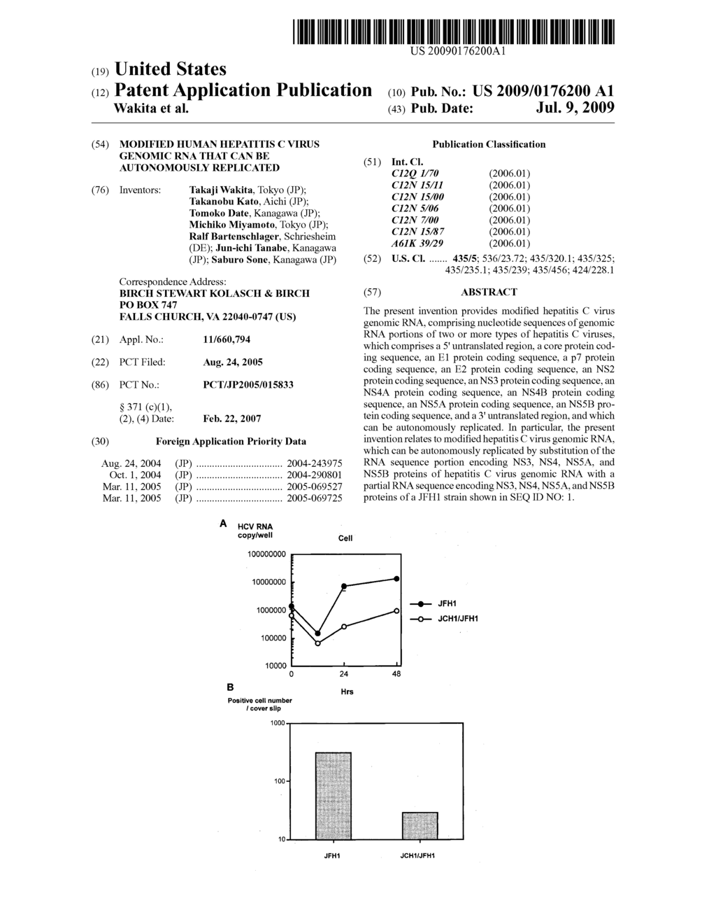 Modified Human Hepatitis C Virus Genomic RNA That can be Autonomously Replicated - diagram, schematic, and image 01