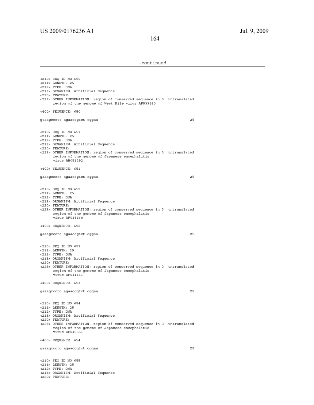 Compositions and Methods for Detecting Certain Flaviviruses, Including Members of the Japanese Encephalitis Virus Serogroup - diagram, schematic, and image 187