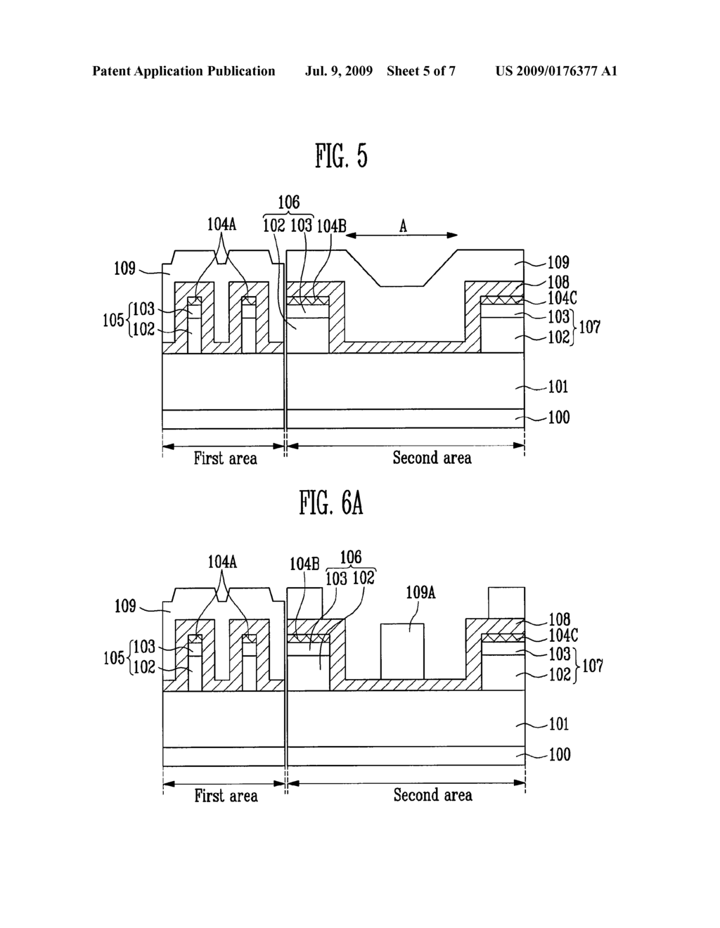 METHOD OF FORMING PATTERNS OF SEMICONDUCTOR DEVICE - diagram, schematic, and image 06