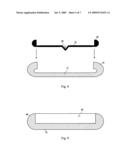 Flexible flying disc diagram and image