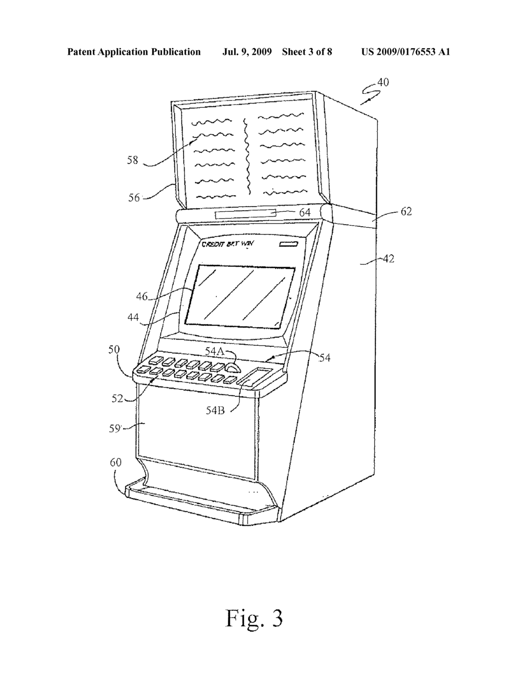 GAMING SYSTEM AND A METHOD OF GAMING - diagram, schematic, and image 04