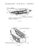 Method and apparatus for storing and transporting portable stationary sheet flow water rides diagram and image