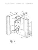 Billiard table and billiard ball storage compartment with mating connectors diagram and image